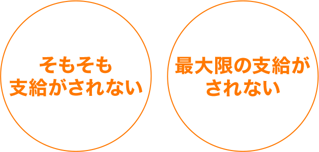 実績のない業者だと支給が下りないリスク・損害を見落とし、最大限の支給額を実現できない・結果的に時間の無駄